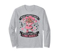 Ne sous-Estimez jamais Une Vieille Dame Qui Aime la Danse en Manche Longue