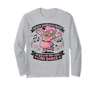 Ne sous-Estimez jamais Une Vieille Dame Qui Aime la Danse en Manche Longue