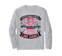 Ne sous-Estimez jamais Une Vieille Dame Qui Aime la Danse en Manche Longue