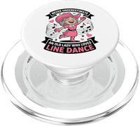 Ne sous-Estimez jamais Une Vieille Dame Qui Aime la Danse en PopSockets PopGrip pour MagSafe