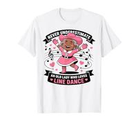 Ne sous-Estimez jamais Une Vieille Dame Qui Aime la Danse en T-Shirt