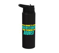 Ne sous-estimez pas le pouvoir d'Andrea Funny Andrea Name Stainless Steel Insulated Water Bottle