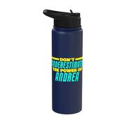 Ne sous-estimez pas le pouvoir d'Andrea Funny Andrea Name Stainless Steel Insulated Water Bottle