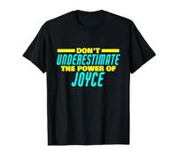 Ne sous-Estimez Pas Le Pouvoir de Joyce Funny Joyce Name T-Shirt Graphique avec Valeur