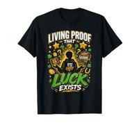 Ne sous Une Bonne Etoile Design Jackpot Fortune T-Shirt