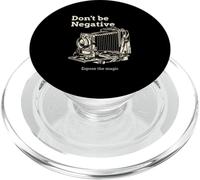 Ne Soyez Pas négatif, exposez la Magie (Graphique de la caméra analogique) PopSockets PopGrip pour MagSafe