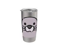 Ne soyez pas un phoque Gobelet isotherme en acier inoxydable double paroi