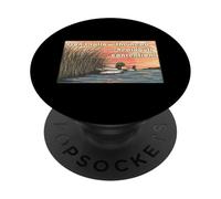 Ne Suivez Pas Le Troupeau - Rebelle Canard Coucher de Soleil PopSockets PopGrip Adhésif