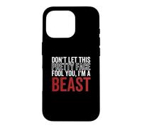 Ne Te Laisse Pas Tromper par ce Joli Visage, Je suis Un Beast Wrestling Coque pour iPhone 16 Pro