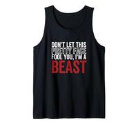 Ne Te Laisse Pas Tromper par ce Joli Visage, Je suis Un Beast Wrestling Débardeur