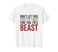 Ne Te Laisse Pas Tromper par ce Joli Visage, Je suis Un Beast Wrestling T-Shirt