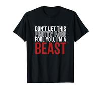 Ne Te Laisse Pas Tromper par ce Joli Visage, Je suis Un Beast Wrestling T-Shirt Graphique avec Valeur