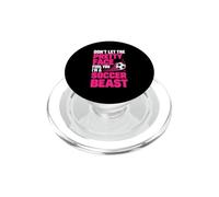 Ne Te Laisse Pas Tromper par Son Joli Visage, Je suis Une bête de Football PopSockets PopGrip pour MagSafe