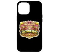 Ne Te Laisse Pas Tromper par Son Joli Visage, Je suis Une bête de Softball Coque pour iPhone 12 Pro Max