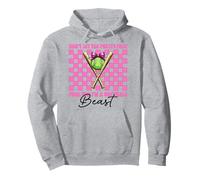 Ne te laisse pas tromper par son joli visage, je suis une bête de softball Sweat à Capuche