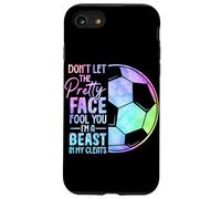 Ne te laisse pas tromper par ton joli visage, je suis une bête à crampons Coque pour iPhone SE (2020) / 7 / 8