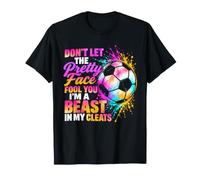 Ne Te Laisse Pas Tromper par Ton Joli Visage, Je suis Une bête à Crampons T-Shirt