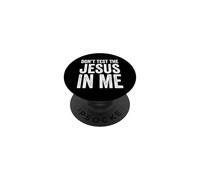 Ne testez Pas la Foi chrétienne de Jésus en Moi, Verset drôle de la Bible PopSockets PopGrip Adhésif