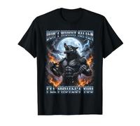 Ne t'inquiète Pas, Chaton, Je Te protégerai Alpha Wolf Funny Meme T-Shirt Graphique avec Valeur