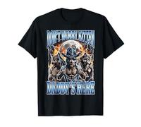 Ne t'inquiète Pas, Chaton, Papa est là, Loup T-Shirt