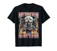 Ne t'inquiète Pas, Le Papa du Chaton est là T-Shirt Graphique avec Valeur