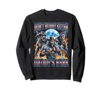 Ne t'inquiète Pas, Mon Chaton est là, Blue Moon Wolf Sweatshirt