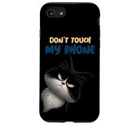 NE Touche Pas Mon TÉLÉPHONE, Chat Coque pour iPhone SE (2020) / 7/8