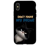 NE Touche Pas Mon TÉLÉPHONE, Chat Coque pour iPhone X/XS