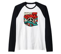 « Ne touchez Pas à Cuba », Un Anti-Guerre Vintage Manche Raglan