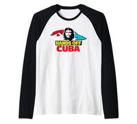 « Ne touchez Pas à Cuba », Un Anti-Guerre Vintage Manche Raglan