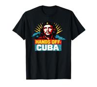 « Ne touchez Pas à Cuba », Un Anti-Guerre Vintage T-Shirt