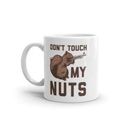 Ne Touchez Pas À Mes Couilles Mug Céramique Tasse Jolis Tasses À Thé Pour Cacao Cappuccino Travail 330Ml