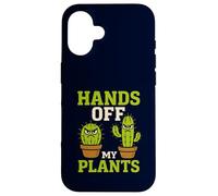 Ne touchez Pas à Mes Plantes, Un Jardinier Amusant de Cactus Coque pour iPhone 16