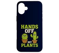 Ne touchez Pas à Mes Plantes, Un Jardinier Amusant de Cactus Coque pour iPhone 16 Plus