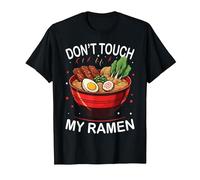 Ne touchez Pas à Mes Ramen, C'est drôle T-Shirt, Homme, Noir, L