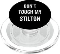 Ne touchez Pas à Mon Stilton Funny Food Foodie PopSockets PopGrip pour MagSafe