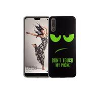 Ne Touchez Pas À Mon Téléphone Coque Huawei P20 Silicone