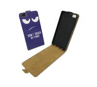 Ne Touchez Pas À Mon Téléphone Coque Huawei P8 Lite Housse À Rabat Flip Case