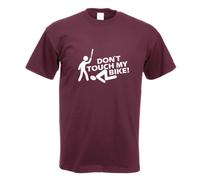 Ne Touchez Pas À Mon Vélo T-Shirt Imprimé Funshirt Design
