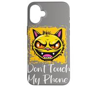 Ne touchez Pas Mon téléphone Funny Evil Cat Halloween 2024 Coque pour iPhone 16 Plus