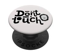 Ne touchez Pas Un Joli hérisson PopSockets PopGrip Adhésif