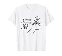 Ne Vous comportez Pas comme Un Loup trop Stupide T-Shirt