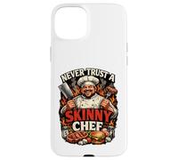 Ne Vous fiez jamais à Un Chef Maigre, drôle, Papa, Cuisinier, Barbecue et grillades Coque pour iPhone 15 Plus
