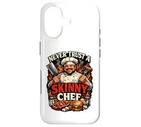 Ne Vous fiez jamais à Un Chef Maigre, drôle, Papa, Cuisinier, Barbecue et grillades Coque pour iPhone 17