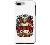 Ne Vous fiez jamais à Un Chef Maigre, drôle, Papa, Cuisinier, Barbecue et grillades Coque pour iPhone 7 Plus/8 Plus