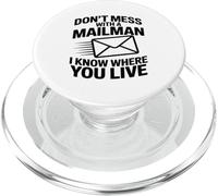 Ne Vous Fiez Pas À Un Facteur, Je Sais Où Vous Habitez. PopSockets PopGrip pour MagSafe