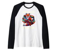 Ne Vous inquiétez Pas Be Furry Fox Wolf Rainbow Cute Fursona Fandoms Manche Raglan