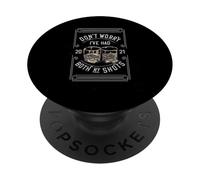 Ne Vous inquiétez Pas, J'Ai EU Mes Deux vaccinations drôle PopSockets PopGrip Adhésif