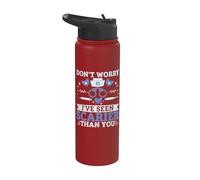 Ne vous inquiétez pas, j'ai vu plus effrayant que vous infirmière correctionnelle Stainless Steel Insulated Water Bottle