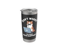 Ne vous inquiétez pas, je suis du support technique Cat Man Gobelet isotherme en acier inoxydable double paroi